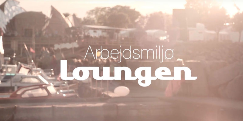 Logo med teksten Arbejdsmiljø Loungen